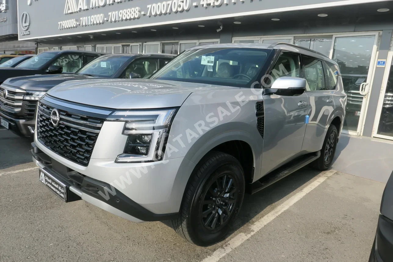 نيسان  باترول  اس اي  2026  اوتوماتيك  0 كم  6 سلندر  دفع رباعي  اس يو في  فضي  تحت الضمان