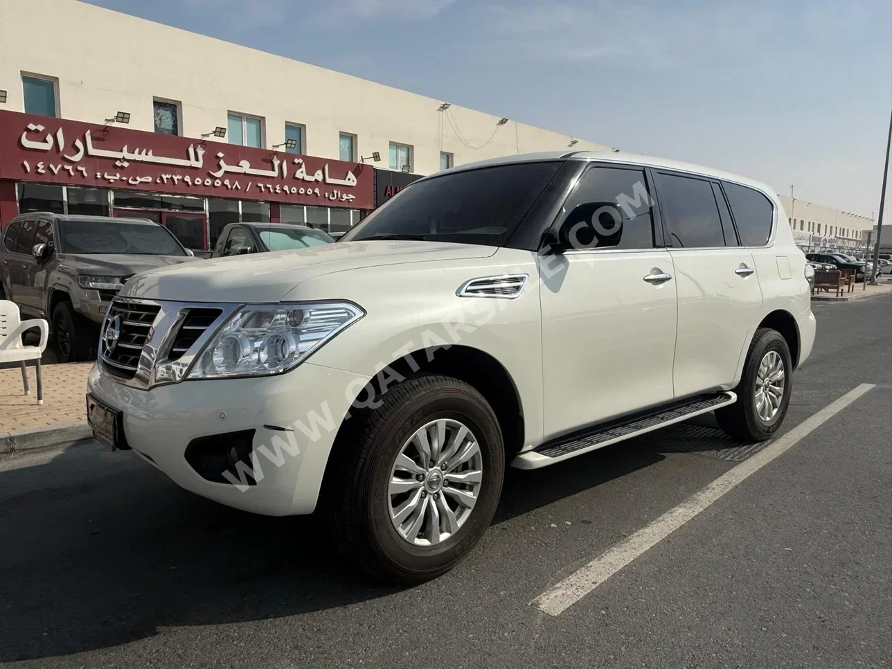 نيسان باترول أكس أي 2018 اوتوماتيك 188,000 كم 6 سلندر دفع رباعي اس يو في أبيض