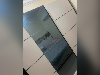 أطقم غرف نوم - طقم مكون من قطعتين  - أبيض