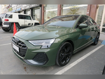 Audi  A3  2025  Automatic  10,000 Km  4 Cylinder  Front Wheel Drive (FWD)  Sedan  Green  With Warranty