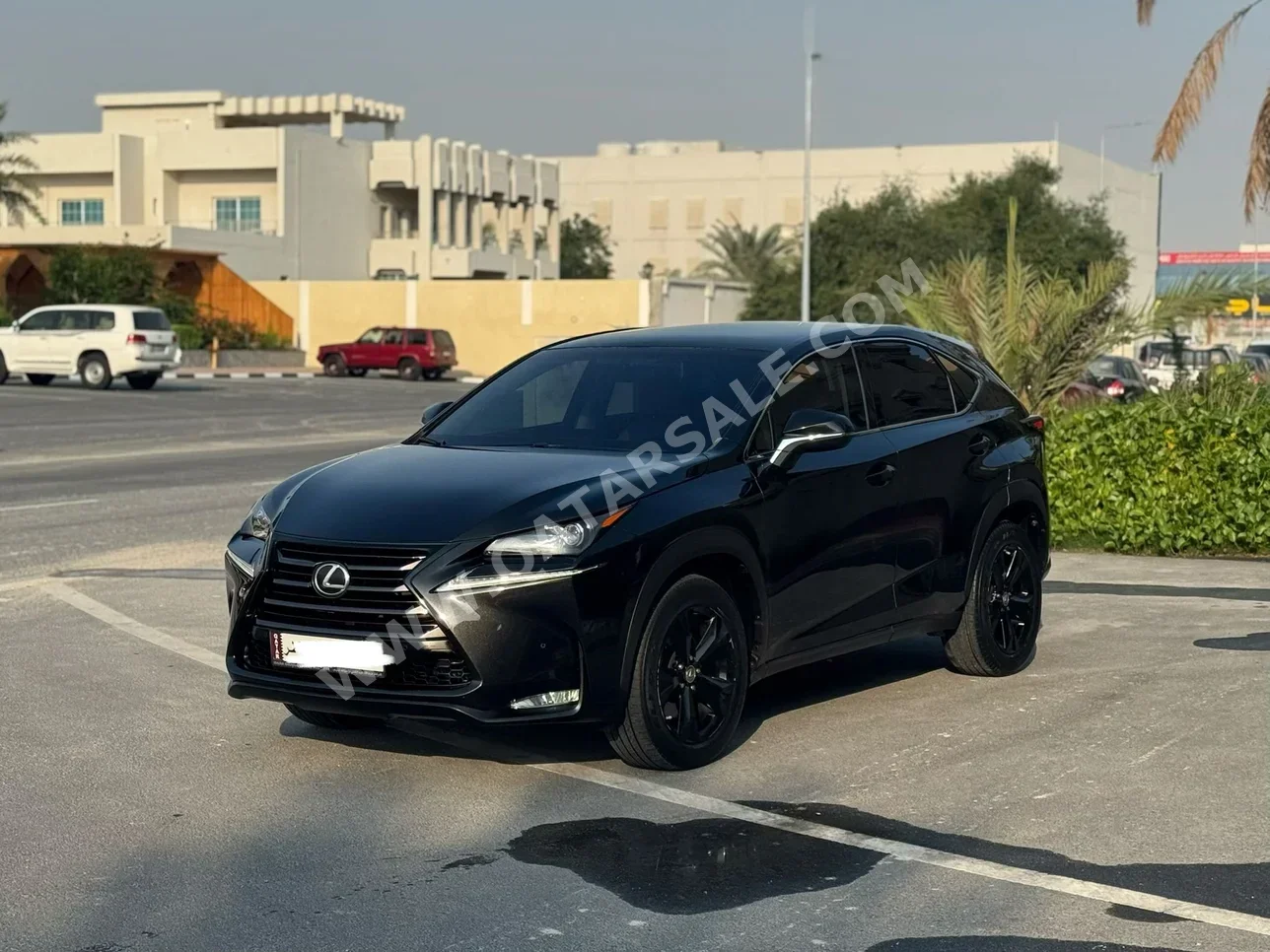لكزس  ان اكس  200 تي  2017  اوتوماتيك  180,000 كم  4 سلندر  دفع رباعي  اس يو في  أسود