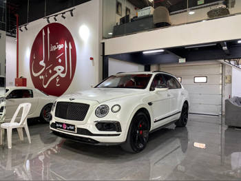 Bentley  Bentayga  First Edition  2017  Automatic  134,000 Km  12 Cylinder  Four Wheel Drive (4WD)  SUV  White