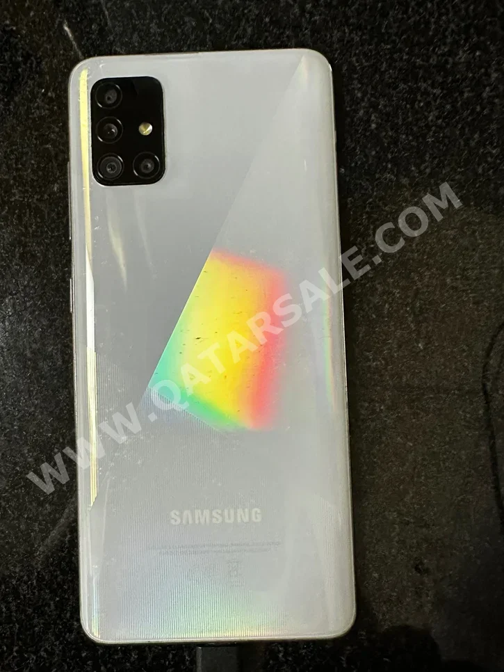 Mobile Phones Samsung  - Galaxy A  - 51  - White  - 128 GB