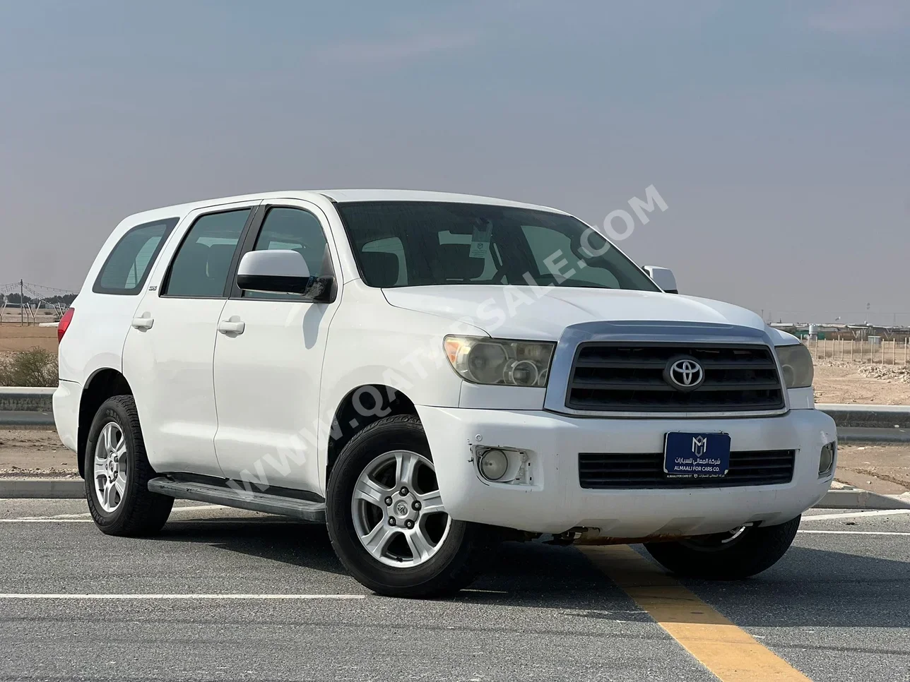 تويوتا سكويا اس ار 5 2013 اوتوماتيك 320,000 كم 8 سلندر دفع رباعي اس يو في أبيض