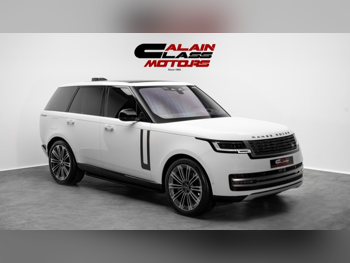 Land Rover  Range Rover  HSE  2023  Automatic  91,490 Km  8 Cylinder  All Wheel Drive (AWD)  SUV  White