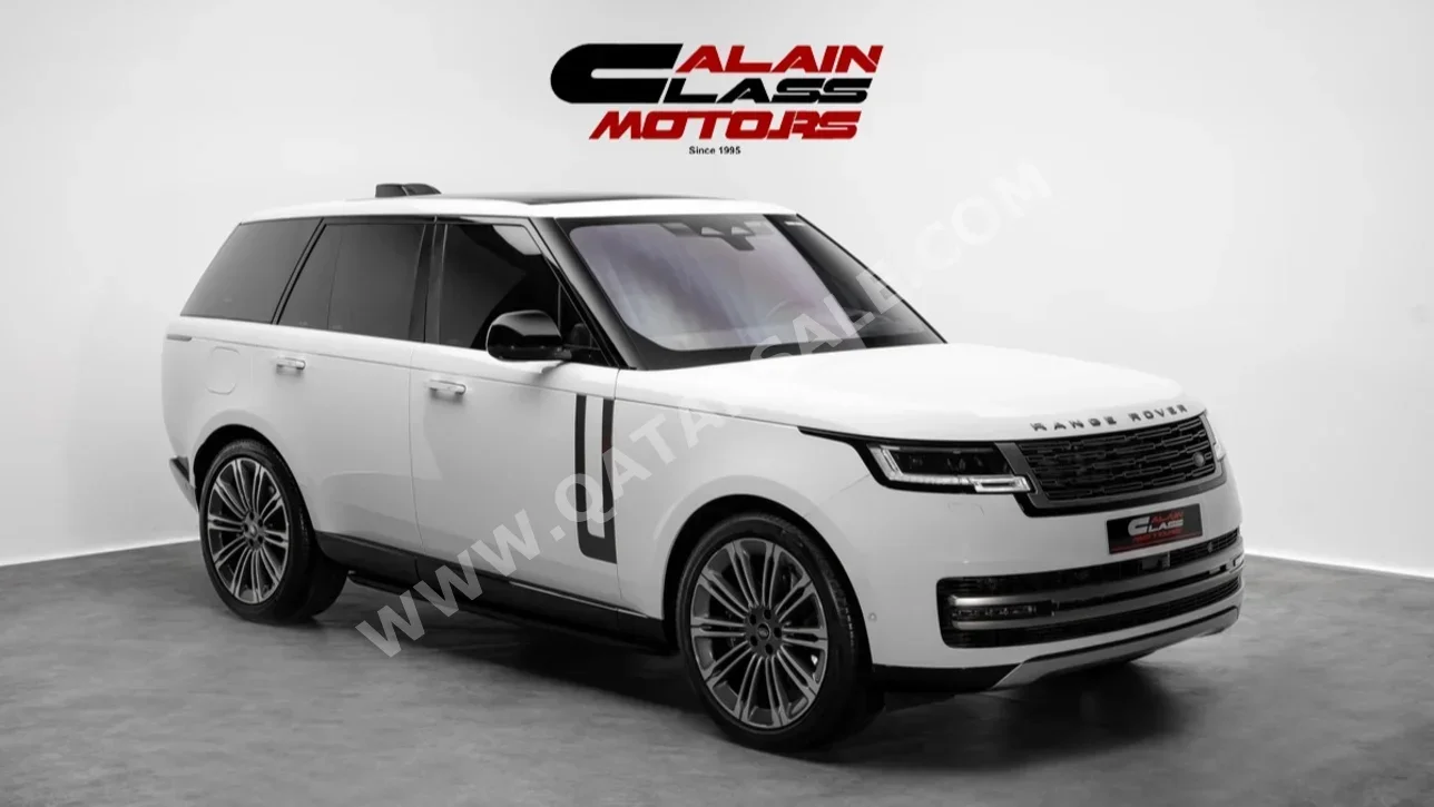 Land Rover  Range Rover  HSE  2023  Automatic  91,490 Km  8 Cylinder  All Wheel Drive (AWD)  SUV  White