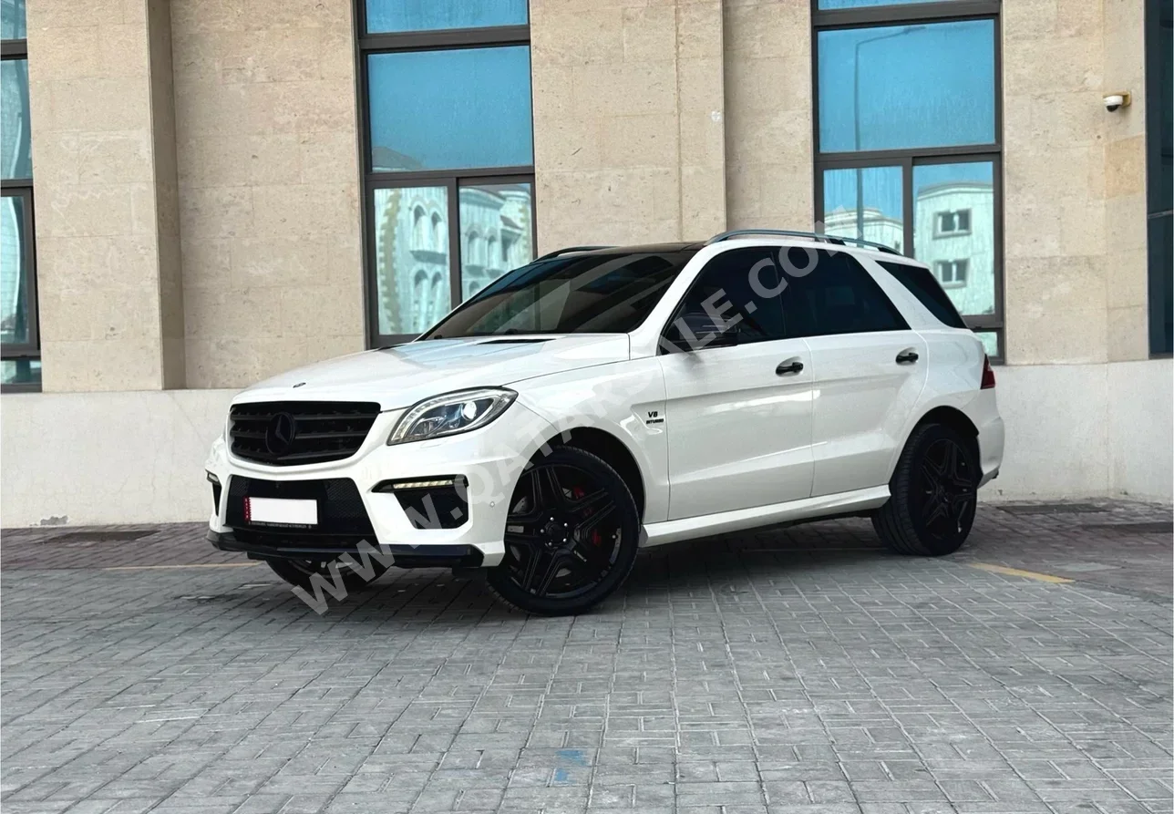 Mercedes-Benz  ML  63 AMG  2015  Automatic  133,000 Km  8 Cylinder  Four Wheel Drive (4WD)  SUV  White