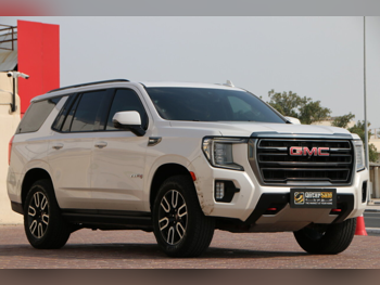 GMC  Yukon  AT 4  2023  Automatic  106,000 Km  8 Cylinder  Four Wheel Drive (4WD)  SUV  White  With Warranty