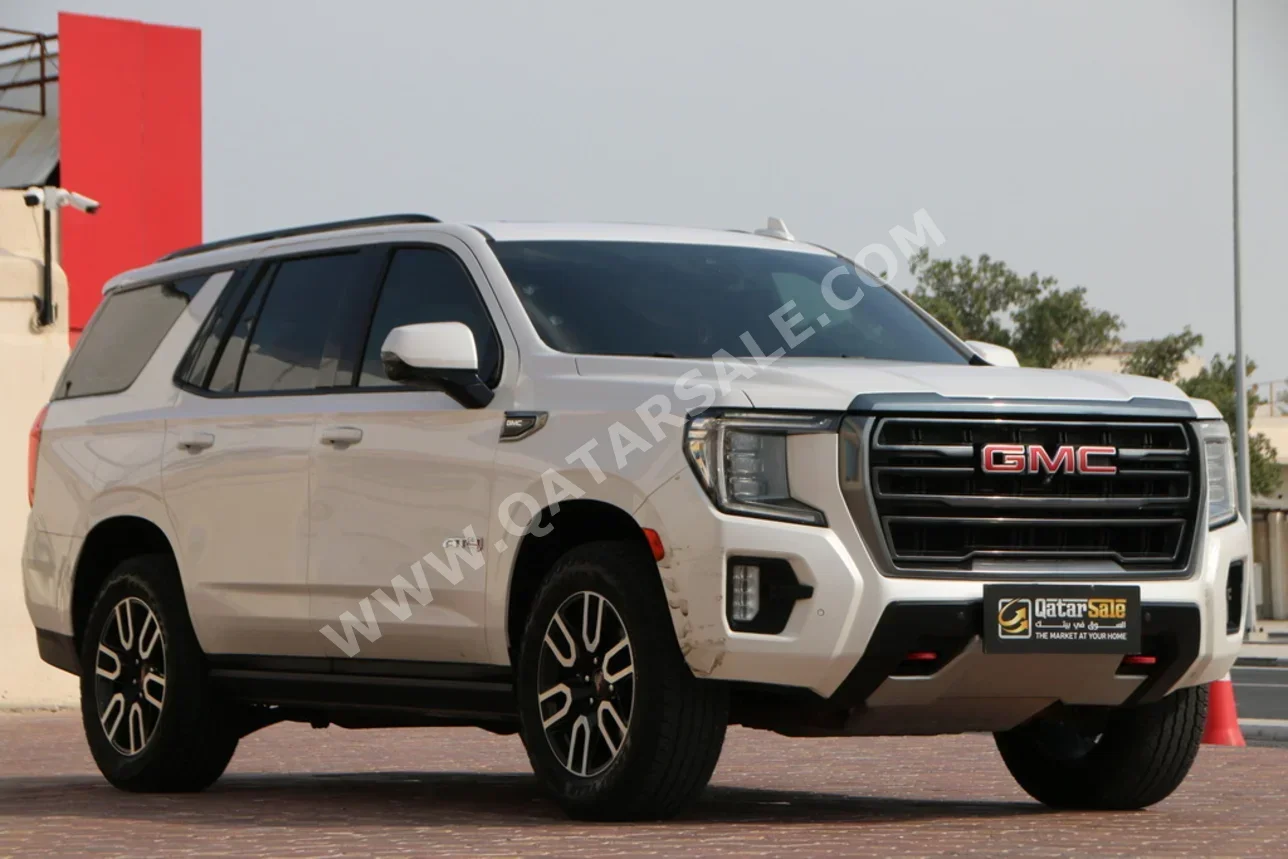 GMC  Yukon  AT 4  2023  Automatic  106,000 Km  8 Cylinder  Four Wheel Drive (4WD)  SUV  White  With Warranty