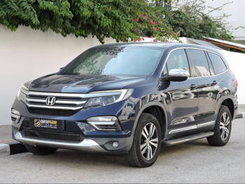 Honda  Pilot  2016  Automatic  138,440 Km  6 Cylinder  Four Wheel Drive (4WD)  SUV  Blue