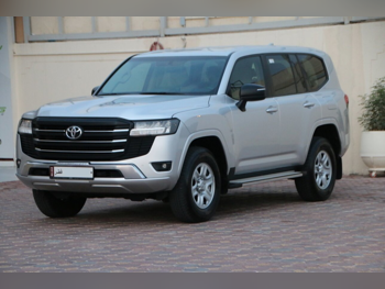 Toyota  Land Cruiser  GX  2025  Automatic  40,000 Km  6 Cylinder  Four Wheel Drive (4WD)  SUV  Silver  With Warranty