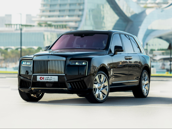 رولس - رويز  كولينان  12 سلندر  فخمة  أسود  2025