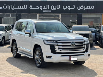 تويوتا  لاند كروزر  في اكس ار توين توربو  2024  اوتوماتيك  27,000 كم  6 سلندر  دفع رباعي  اس يو في  أبيض  تحت الضمان