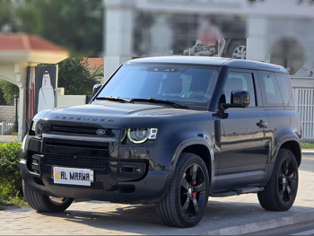 Land Rover  Defender  90 HSE  2022  Automatic  110,000 Km  6 Cylinder  Four Wheel Drive (4WD)  SUV  Black  With Warranty