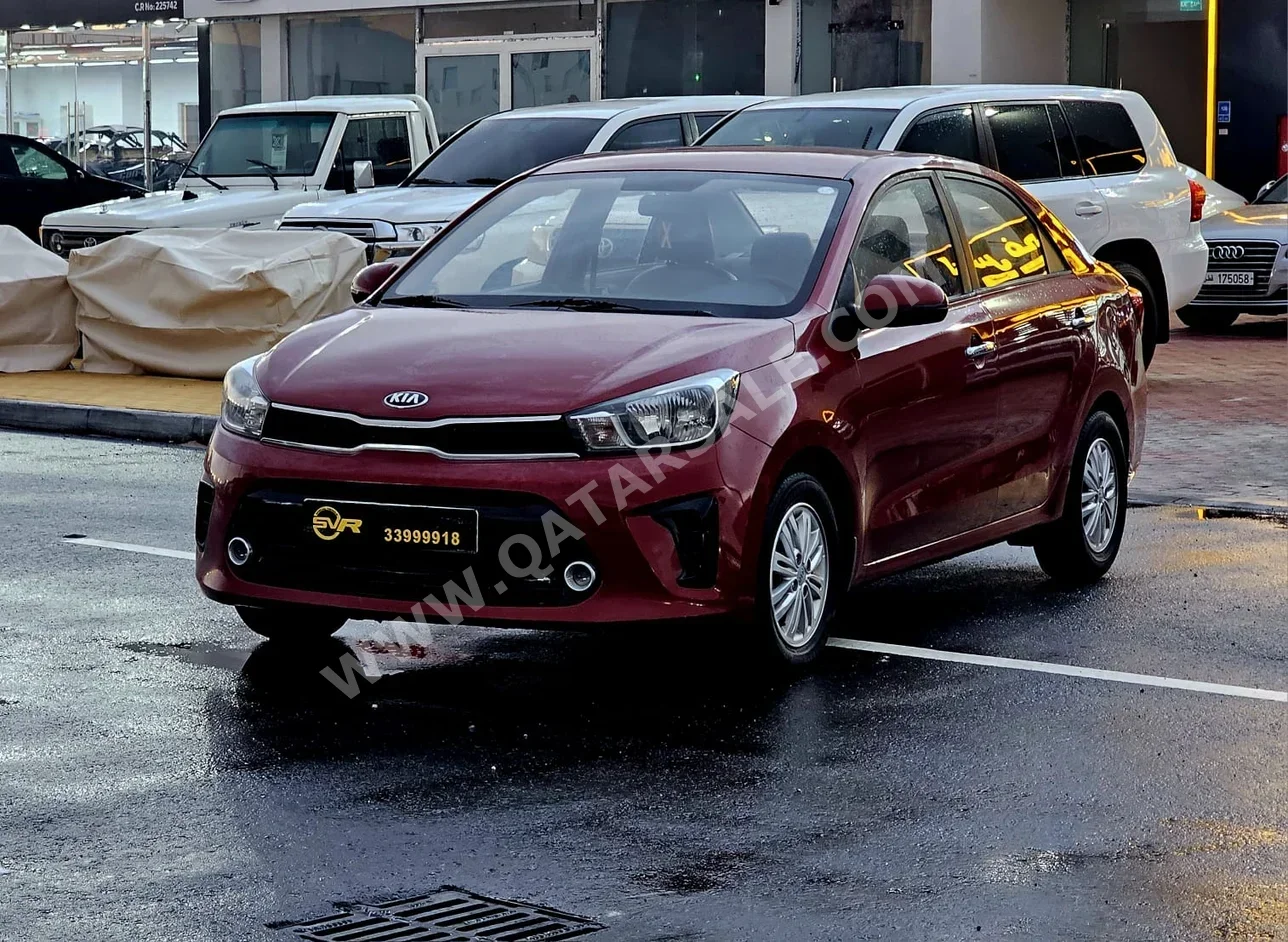 Kia  Pegas  2020  Automatic  162,000 Km  4 Cylinder  Front Wheel Drive (FWD)  Sedan  Maroon