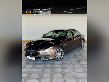 Maserati  Quattroporte  GTS  2014  Automatic  56,000 Km  8 Cylinder  Rear Wheel Drive (RWD)  Sedan  Gold  With Warranty