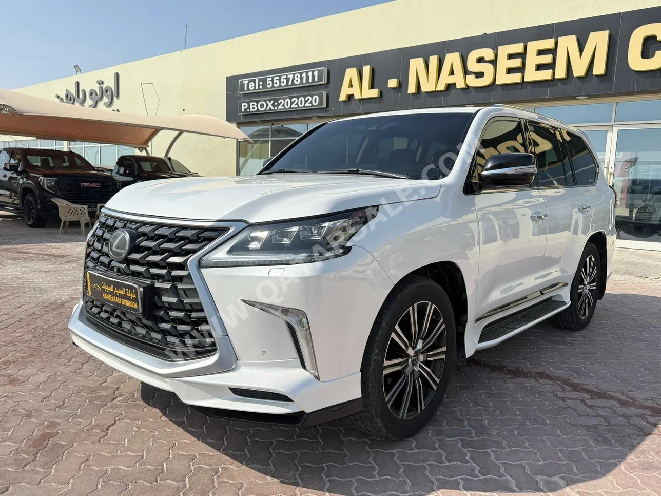 لكزس  ال اكس  570  2018  اوتوماتيك  220,000 كم  8 سلندر  دفع رباعي  اس يو في  أبيض