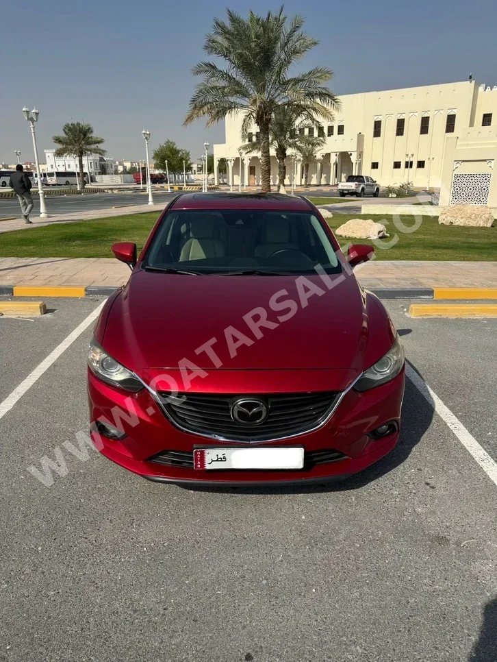 Mazda  Mazda 6  2014  Automatic  219,000 Km  4 Cylinder  Sedan  Red