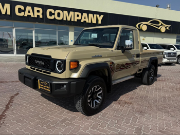 تويوتا  لاند كروزر  ال اكس  2025  اوتوماتيك  0 كم  6 سلندر  دفع رباعي  بيكب  بيج  تحت الضمان