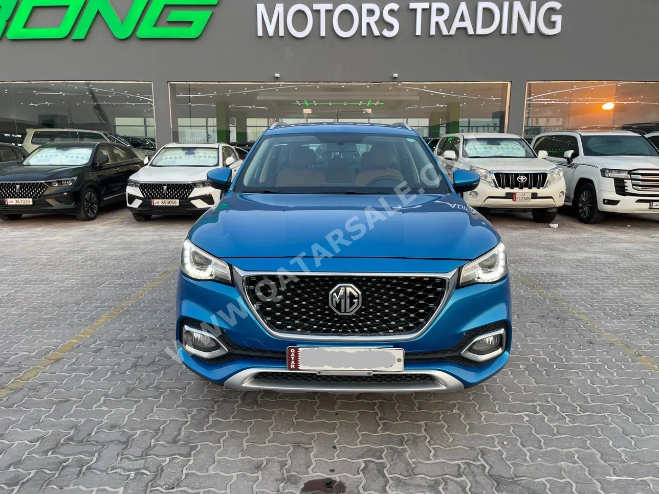MG  HS  2021  Automatic  55,000 Km  4 Cylinder  Front Wheel Drive (FWD)  SUV  Blue  With Warranty