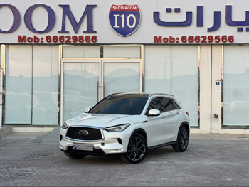 Infiniti  QX  50  2019  Automatic  96,000 Km  4 Cylinder  Four Wheel Drive (4WD)  SUV  White