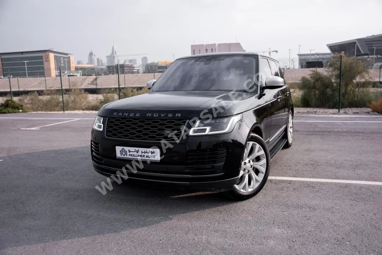 لاند روفر رنج روفر فوج اتش اس اي 2019 اوتوماتيك 132,000 كم 6 سلندر دفع رباعي اس يو في أسود