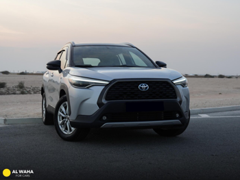 Toyota Corolla Cross Hybrid 2023 Automatic 86,090 Km 4 Cylinder Four Wheel Drive (4WD) SUV Silver With Warranty