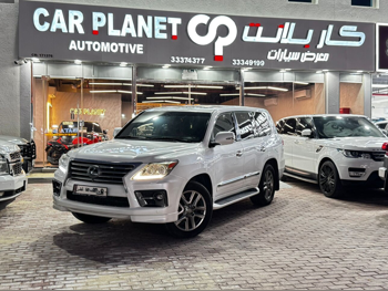 لكزس  ال اكس  570  2013  اوتوماتيك  290,000 كم  8 سلندر  دفع رباعي  اس يو في  أبيض