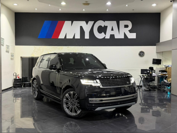 لاند روفر  رنج روفر  فوج اس اي  2023  اوتوماتيك  80,000 كم  6 سلندر  دفع رباعي  اس يو في  أسود  تحت الضمان