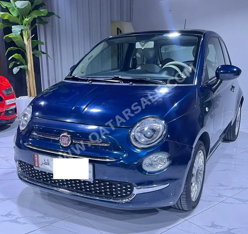 Fiat  500  2020  Automatic  70,000 Km  4 Cylinder  Front Wheel Drive (FWD)  Hatchback  Blue