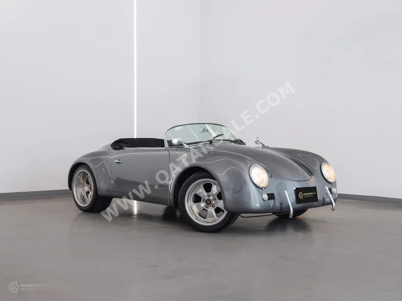 Porsche  356  Replica  1956  Manual  6,500 Km  4 Cylinder  Rear Wheel Drive (RWD)  Classic  Gray