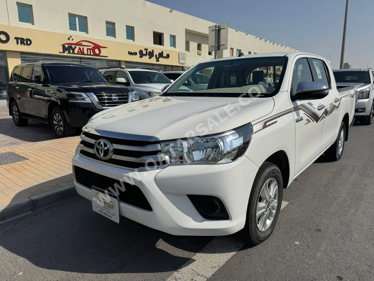 Toyota  Hilux  SR5  2024  Automatic  63,000 Km  4 Cylinder  Four Wheel Drive (4WD)  Pick Up  White
