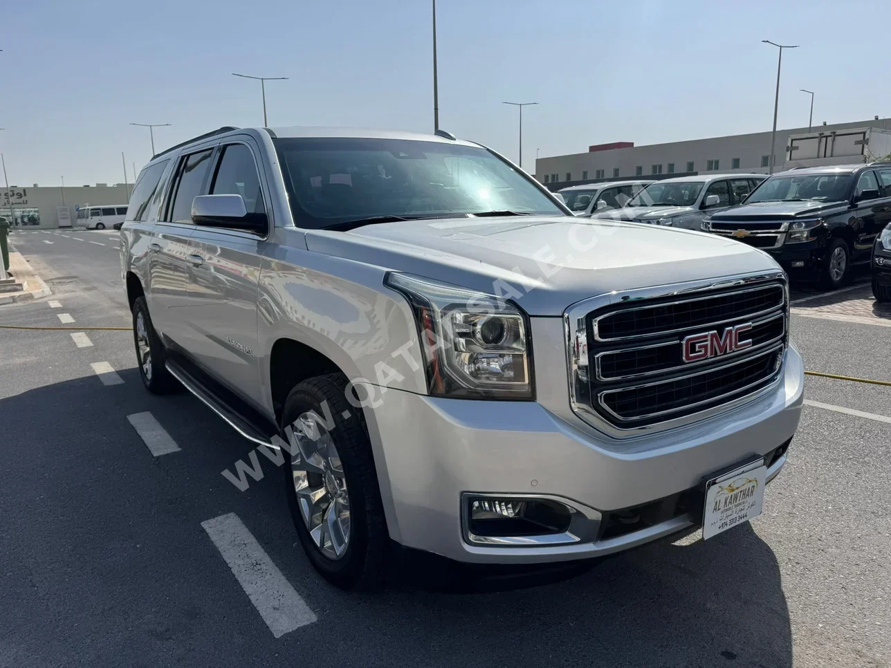 GMC  Yukon  XL  2019  Automatic  108,000 Km  8 Cylinder  Four Wheel Drive (4WD)  SUV  Silver