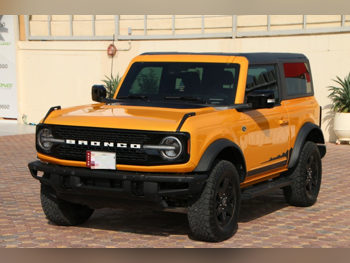 Ford  Bronco  Wild Trak  2021  Automatic  27,000 Km  6 Cylinder  Four Wheel Drive (4WD)  SUV  Yellow  With Warranty