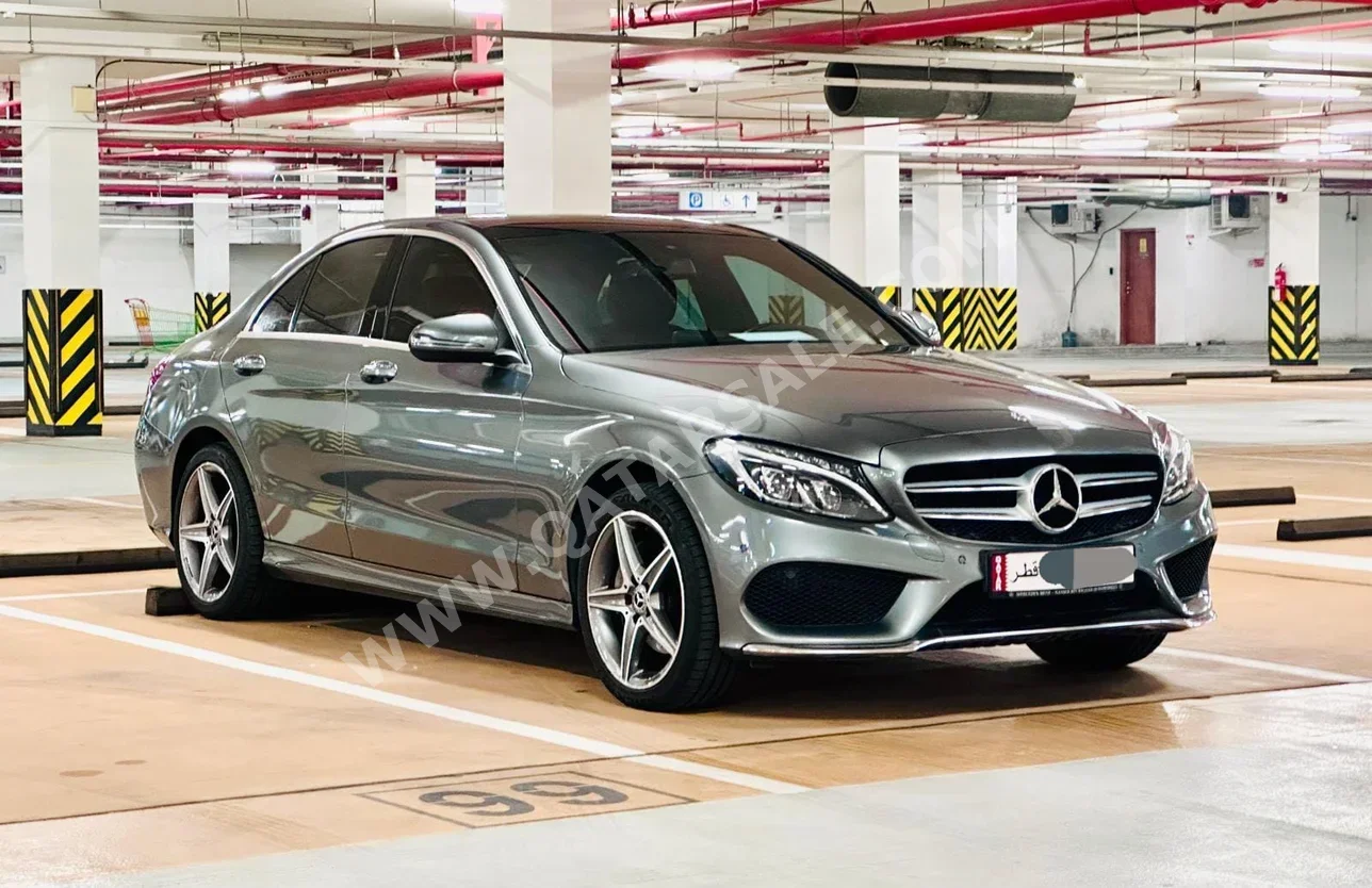 Mercedes-Benz  C-Class  200  2018  Automatic  100,000 Km  4 Cylinder  Rear Wheel Drive (RWD)  Sedan  Gray
