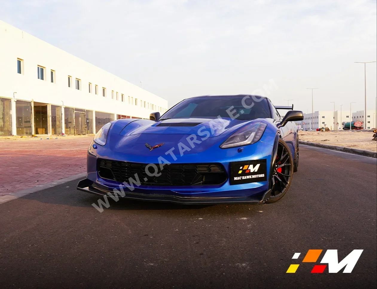 شفروليه كورفيت سي 7 2014 اوتوماتيك 96,000 كم 8 سلندر دفع خلفي كوبيه \ سبورت ازرق