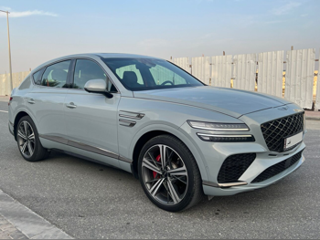 Genesis  GV 80  Coupe  2025  Automatic  34,000 Km  6 Cylinder  Rear Wheel Drive (RWD)  Sedan  Gray  With Warranty