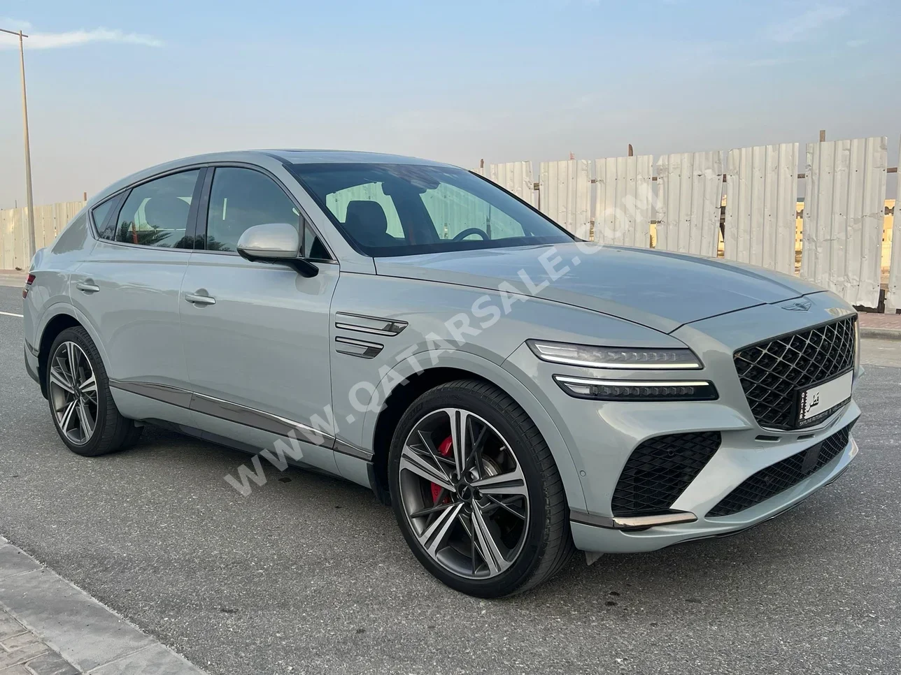 Genesis  GV 80  Coupe  2025  Automatic  34,000 Km  6 Cylinder  Rear Wheel Drive (RWD)  Sedan  Gray  With Warranty