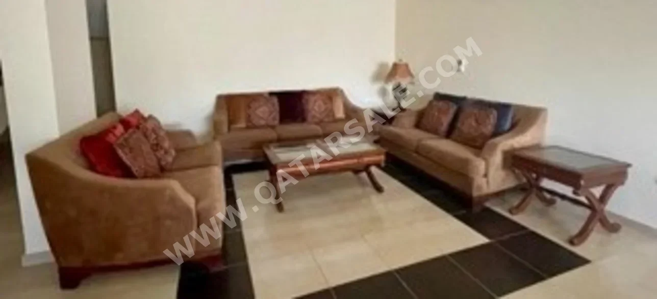 Sofas, Couches & Chairs 3-Seat Sofa  - Microfiber / Microsuede  - Brown