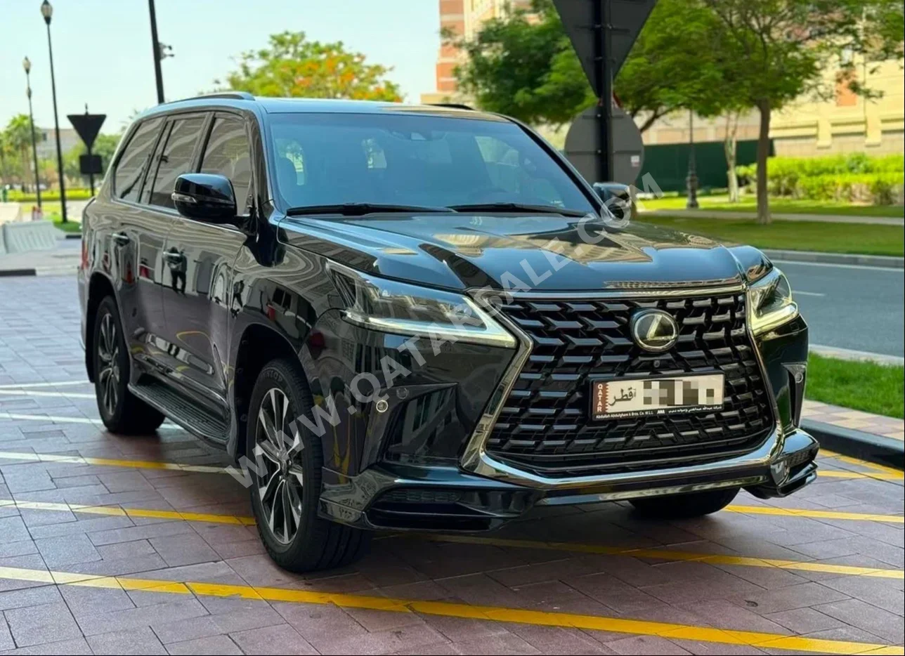 لكزس  ال اكس  570 اس بلاك ايديشن  2021  اوتوماتيك  151,000 كم  8 سلندر  دفع رباعي  اس يو في  أسود