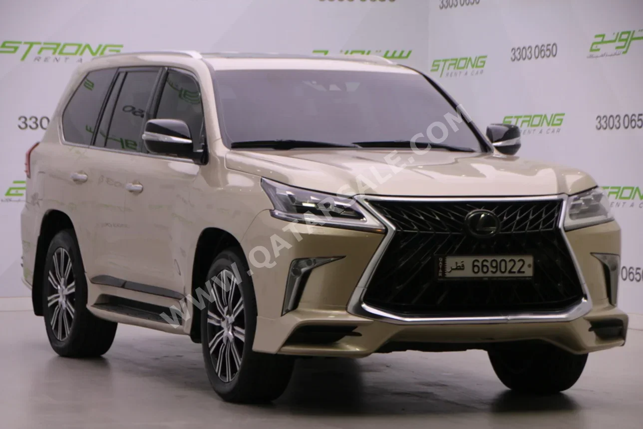 Lexus  LX  570  2018  Automatic  148,000 Km  8 Cylinder  Four Wheel Drive (4WD)  SUV  Beige