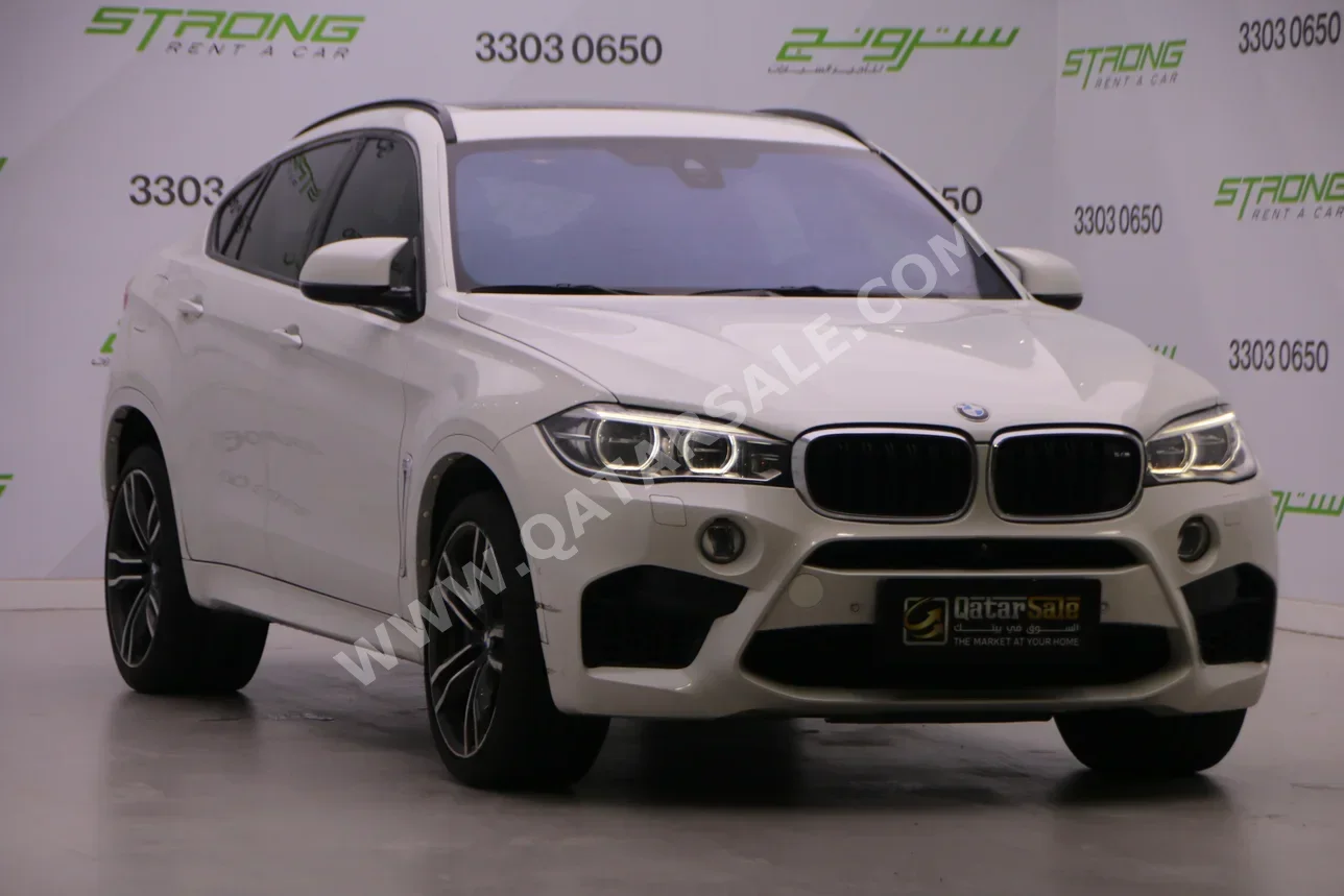 BMW  X-Series  X6 M  2016  Automatic  139,000 Km  8 Cylinder  Four Wheel Drive (4WD)  SUV  White