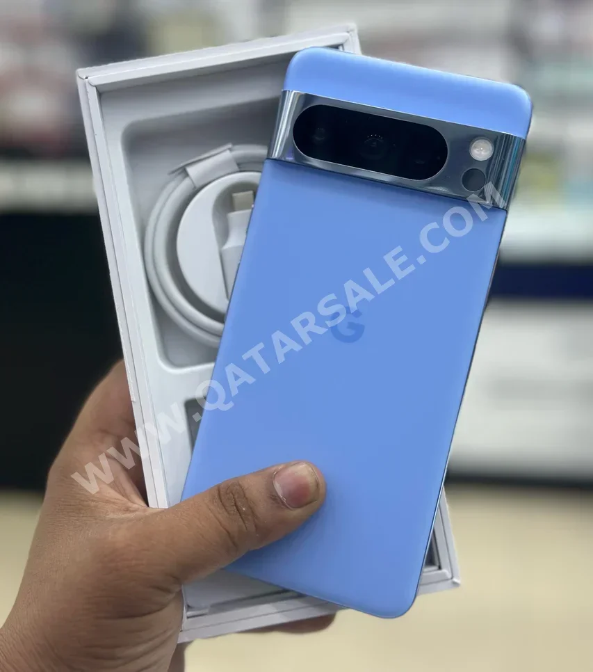 هواتف نقالة جوجل  - بكسل 8  - أزرق  - 256 جيجابايت