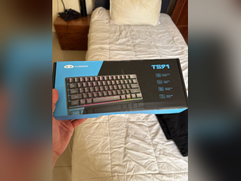 لوحات المفاتيح - أسود  - كيبورد فقط  - سلكي