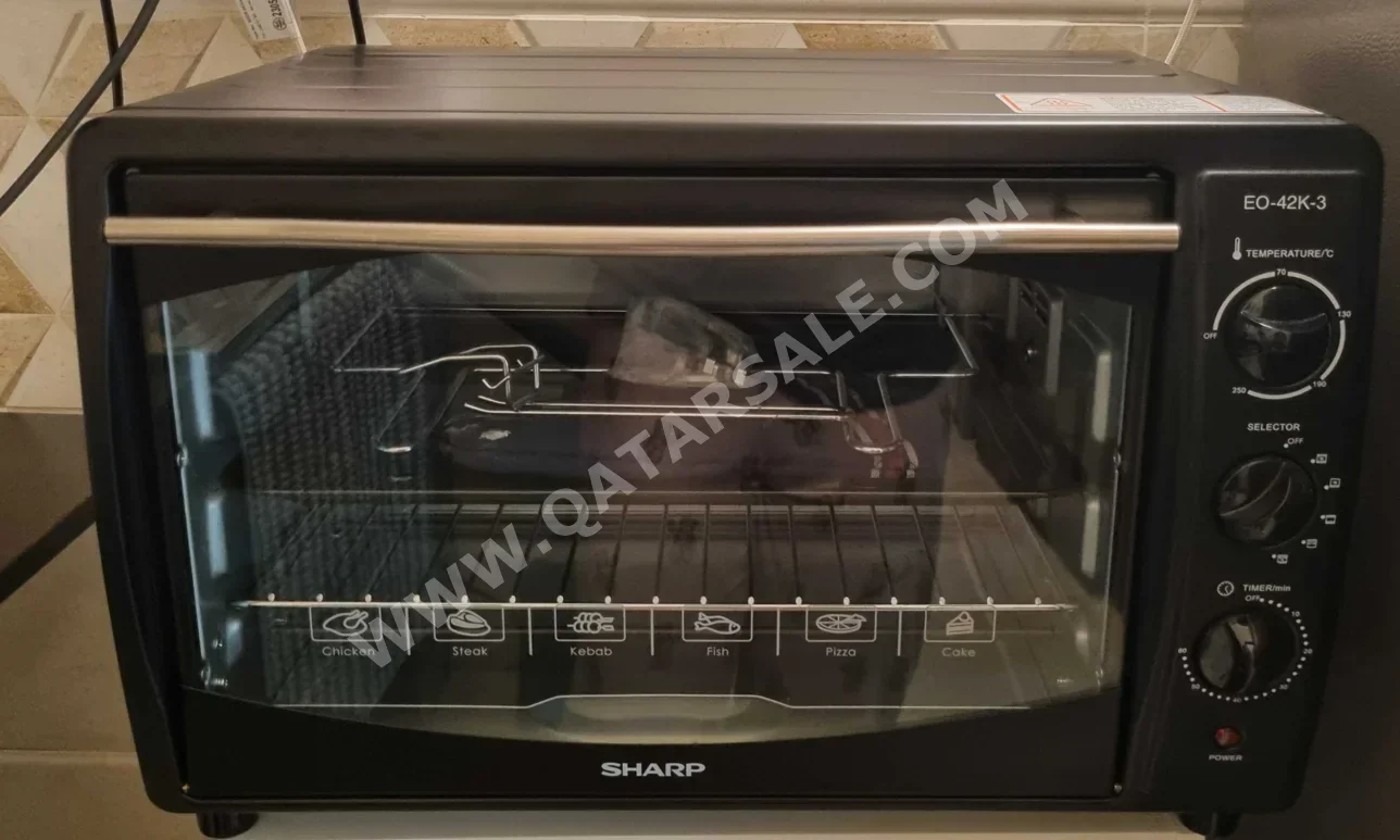 Sharp / Single Oven / Electric Black