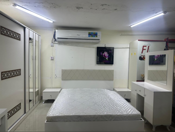 أطقم غرف نوم - طقم مكون من 6 قطع  - أبيض