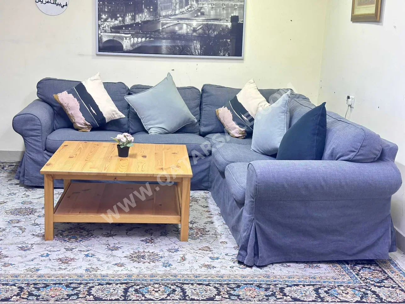 Sofas, Couches & Chairs IKEA L shape - Fabric - Gray