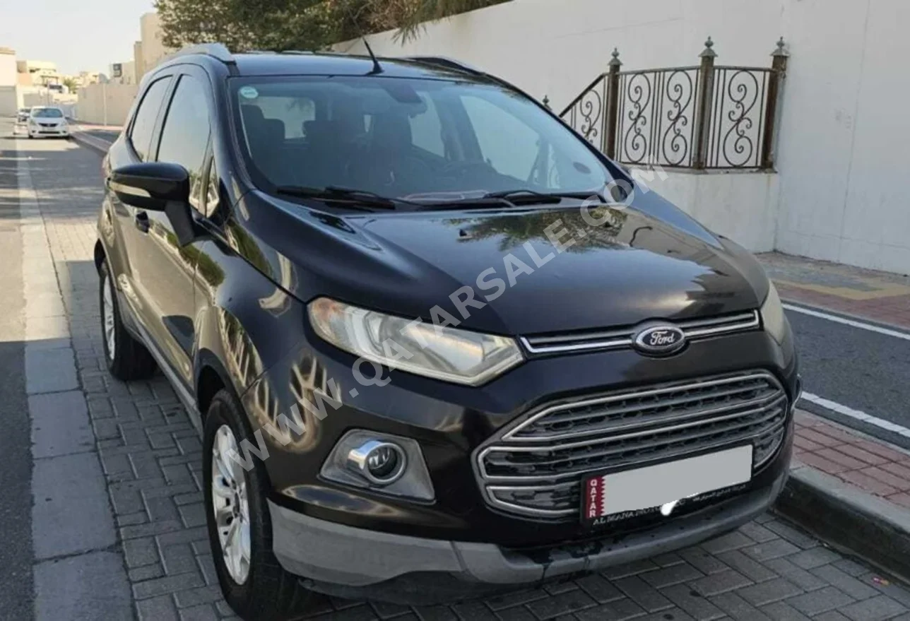 Ford  Eco Sport  Titanium  2017  Automatic  153,000 Km  4 Cylinder  Front Wheel Drive (FWD)  SUV  Black