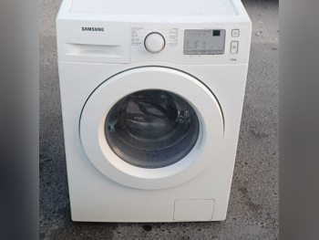 مجموعات الغسالات والمجففات سامسونج \  7 كغ  أبيض  غسالة بالبخار  مجفف بخار  مع التسليم  مع التركيب  غسالة تحميل أمامي  كهرباء