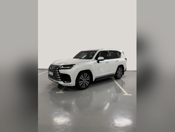 Lexus LX 600 Luxury 2024 Automatic 28,000 Km 6 Cylinder Four Wheel Drive (4WD) SUV White With Warranty
